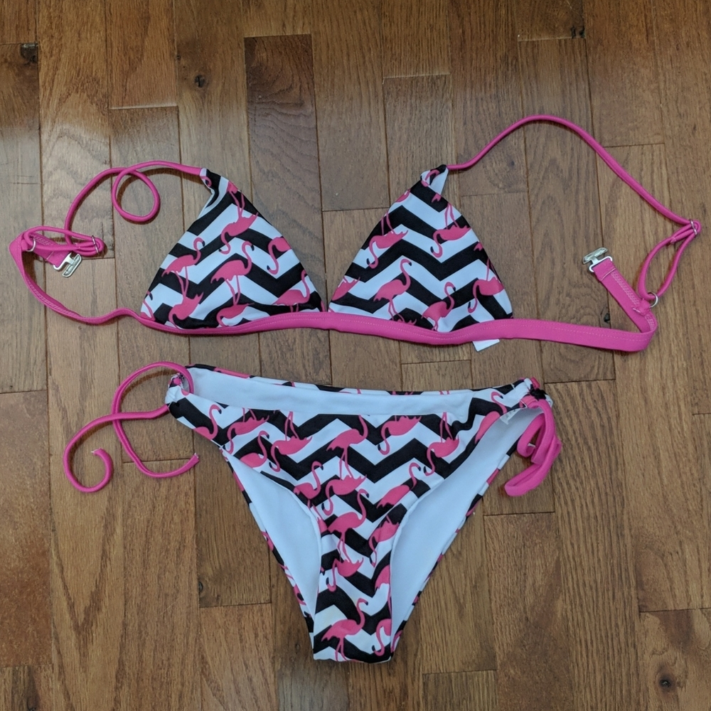 Flamingo bikini, Chevron, small